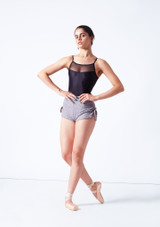 Short en tricot Berta Intermezzo Gris Avant 2 [Gris]