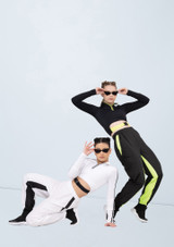 Weissman Contrast Inset Joggers Blanc 2 [Blanc]