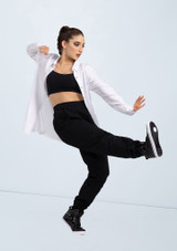 Weissman Full-Length Twill Joggers Noir 36 [Noir]