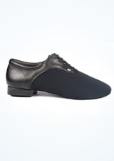 BLACK NEOPRENE/NUBUCK WENDY Noir Side [Noir]