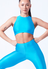 Crop top effet brillant Alegra Edith