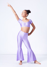 Leggings fille effet brillant et pattes d’eph Alegra Phoebe