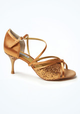 Chaussures de salsa et de tango PortDance 801 - 5,5cm (2.2") [Bronze]