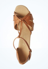 Chaussures de danse en cuir PortDance Pro 002 - 6,1cm (2.4") [Marron]