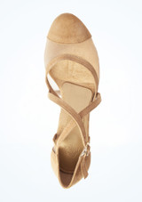 Chaussures de danse de salon Move Dance Frances - Camel - 5cm (2") [Marron]