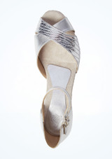 Chaussures de danse de salon Move Dance Veronica - ArgentÃƒÂ© - 4,45cm (1.75") [Argent]