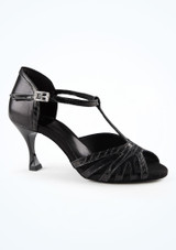 Chaussures de salon et de danse latine Move Dance Rosemary - Noir - 6.35 cm