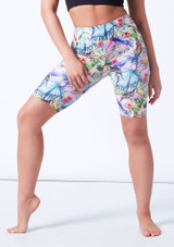 Short cycliste à motifs Alegra Felicity