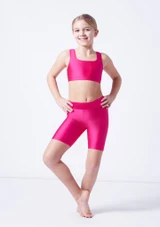Short cycliste fille effet brillant Alegra Elodie