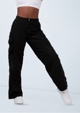 Weissman Mid-Rise Wide Leg Cargo Pants