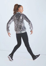 Ultra Sparkle Bomber Jacket Argent [Argent]