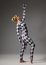 AcadÃ©mique Harlequin avec Gants Jolista Gambit Noir-Blanc 4 [Noir]