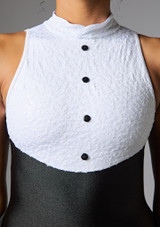 Jolista Cabaret Skirted Tuxedo Leotard Noir-Blanc 6 [Noir]