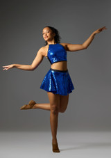 Costume Ã  sequins Jolista Glitter Bomb Bleu Royal 3 [Bleue]