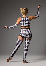 Jolista Fools Gambit Costume Noir-Blanc [Noir]