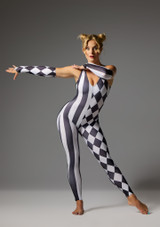Jolista Mime Time Costume Noir-Blanc [Noir]
