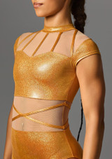 Jolista Eliptic Sweetheart Mesh Leotard Or 9 [Or]
