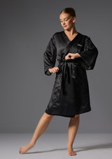 Robe de danse satin Jolista Noir 107 [Noir]