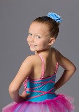 Costume Jolista Glitter Pop Rose FoncÃ© Back 2 [Rose]