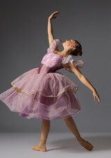 Costume de ballet Jolista Fleur de Lys Rose Vintage Front 2 [Rose]