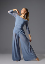 Costume lyrique Jolista Ever After Bleu ardoise Front [Bleue]