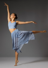 Costume lyrique Jolista Beneath the Stars Bleu ardoise Front [Bleue]