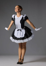 Costume Jolista Maid in Manhattan Noir-Blanc Front 2 [Noir]