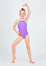 Justaucorps de gymnastique Move Dance Mirage Violet Front 3 [Violet]