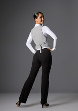Gilet sans manches femme Jolista Rouge Argent Front 3 [Argent]