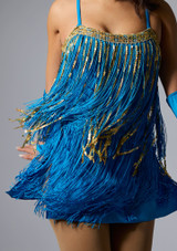 Costume Jolista Ritz Royale Turquoise Front 4 [Bleue]
