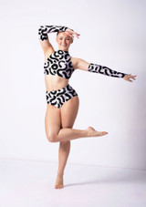Manchettes de danse imprimÃƒÂ©es Alegra BRS Front 9 [A motifs]