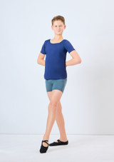 T-shirt garÃ§on Freed RAD Heath Bleu Marine Front 4 [Bleue]
