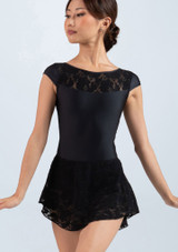 Jupe de danse Ballet Rosa Jolie Noir Front [Noir]