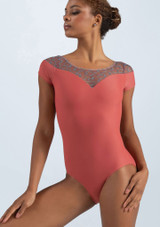 Justaucorps Ballet Rosa Sabine Rose Front [Rose]