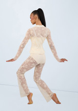 Weissman Floral Lace Blazer Vanilla [Jaune]