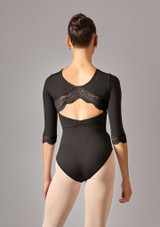 Justaucorps en dentelle Move Dance Vivi Noir Back 3 [Noir]