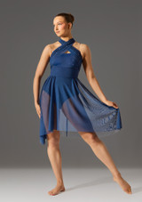 Costume lyrique Jolista Endless Elegance Bleu Marine Front [Bleue]