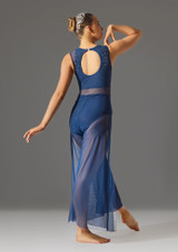 Costume lyrique Jolista Lasting Love Bleu Marine Back 6 [Bleue]