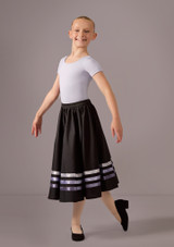 Jupe de caractère Move Dance Violet Front 8 [Violet]