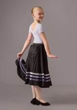 Jupe de caractère Move Dance Violet Front [Violet]