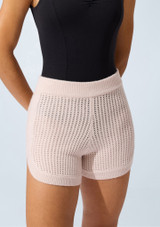 Short d’échauffement Capezio Anderson CYG Front [Fauve]