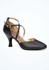 Chaussures danse de salon Capezio X Strap - 7cm Noir [Noir]