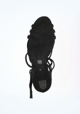 Chaussures de danse Diamant Simone - 6,5cm Noir Semelle [Noir]