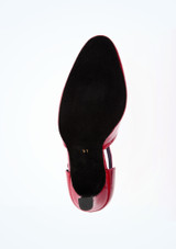 Chaussures de danse latine et salon Merlet Nina - 6,5cm - rouge Rouge Semelle [Rouge]