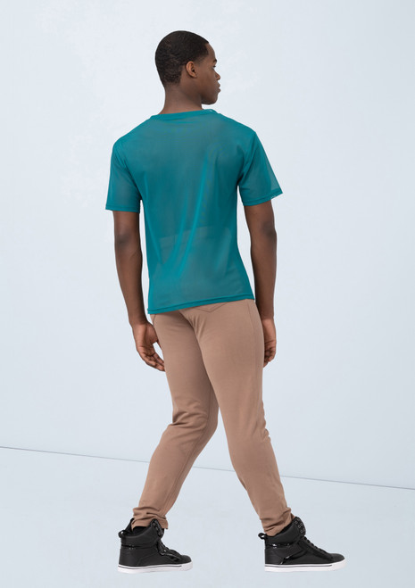 Weissman Boys Mesh Back Shirt Jade 64 [Vert]