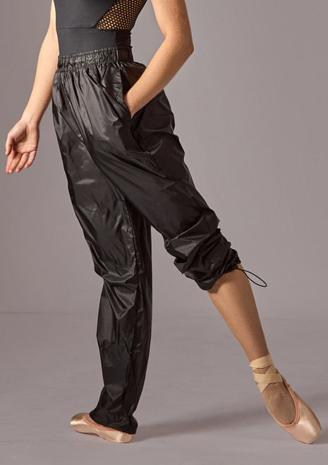 Pantalon de rétention de chaleur Move Dance Hattie Noir Front [Noir]