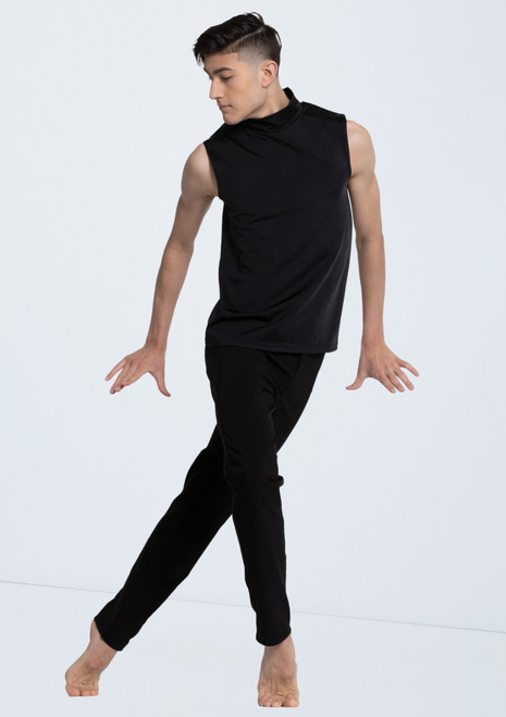 Weissman Boys Fitted Tank Noir [Noir]