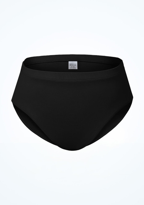 Slip fille taille haute Bloch Zaniah Noir Avant [Noir]