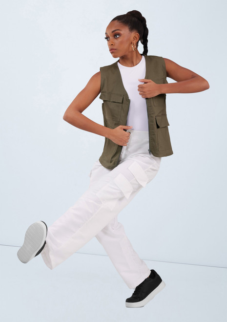 Weissman Cargo Vest Army Green [Vert]