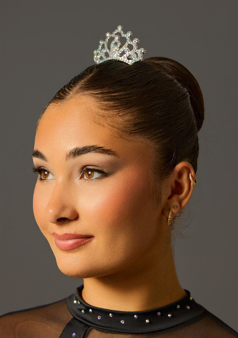 Barrette de danse argentÃ©e Jolista Primrose Argent Front 3 [Argent]